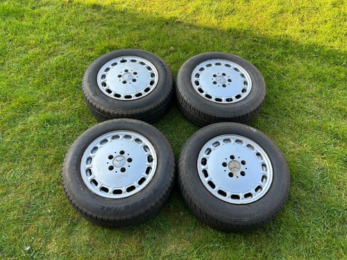 Mercedes alloy wheels r107 - alloy,