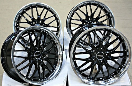 Black 190 alloy wheels - black,